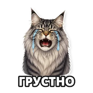Создайте стикерпак со своим котом: стикер 8